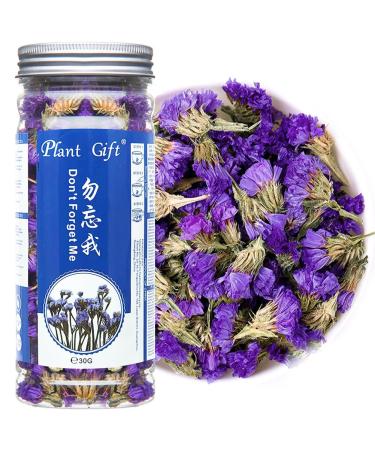 PlantGift Don't Forget Me Flower/Forget-me-not Flower Tea 30G/1oz Dried Myosotis Sylvatica Flower Potpourris Flowers DIY Candle Making Wedding Decoration