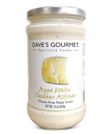 Aged White Cheddar Alfredo Pasta Sauce - 1 Jar