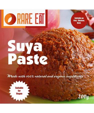 Nigerian Authentic Suya Paste/Yaji/Barbeque Spice 200g| Hot - Buy Online on SooperMarket.com