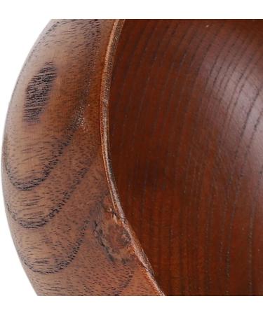 Premium Wooden Shaving Bowl Cup - Men's Grooming Tool for Foam & Soap | Perfect Gift for Fathers - Buy Online on SooperMarket.com