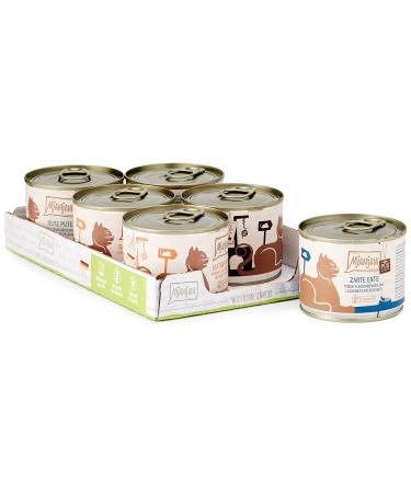 MjAMjAM - premium wet food for cats - mixed package V - pure meat enjoyment pack of 6 (6 x 200 g) grain-free with extra meat