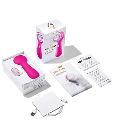 Clarisonic Mia Prima Sonic Facial Cleansing Brush - Hot Pink | Gentle Makeup & Blackhead Removal | Ideal for Sensitive Skin - Buy Online on SooperMarket.com