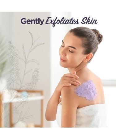 Lavender Sea Salt Body Scrub with Shea Butter and Aloe Vera - 340g/12oz - Buy Online on SooperMarket.com