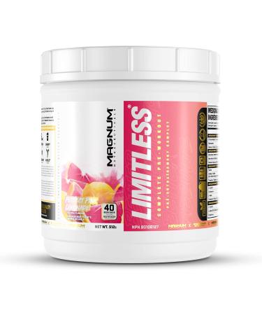 LIMITLESS Magnum 504g - Muscle Workout Powder Sport Pre Workout for Men and Women May Assist & Support Increase Energy Focus and Endurance - Pink Lemonade - Buy Online on SooperMarket.com