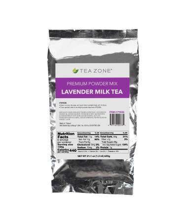 Tea Zone 1.32 lb Lavender Milk Tea Powder
