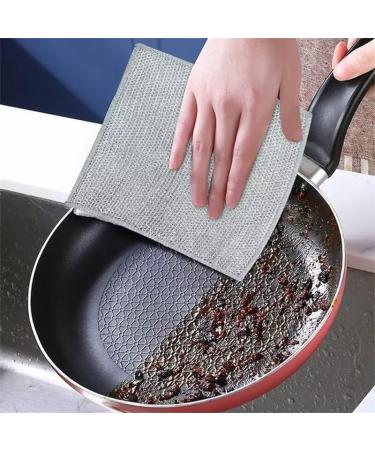 Shiny Wire Anti-Scratch Cleaning Cloths - 5PC Kitchen Wipes for Sensitive Surfaces - Buy Online on SooperMarket.com