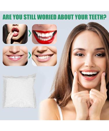 Temporary Teeth Repair Kit - Moldable Thermal False Teeth Fitting Beads - 50g - Buy Online on SooperMarket.com
