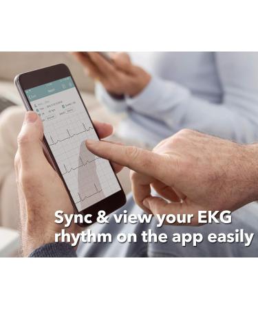 EMAY Portable EKG Monitoring Device | Personal Heart Monitor for iPhone, Android, Mac & Windows - Track Heart Rate & Rhythm - Buy Online on SooperMarket.com