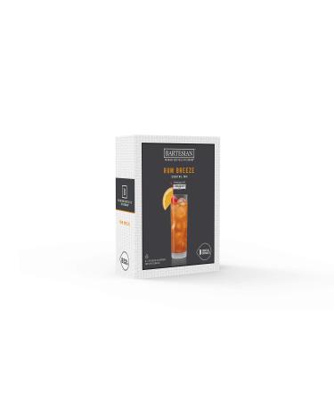 Bartesian Rum Breeze Cocktail Mixer Capsules, Pack of 8 Cocktail Capsules, for Bartesian Premium Cocktail Maker (55421) Rum Breeze - 8pk