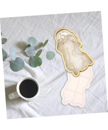STOBOK 3 Pcs Tray Silicone Mold Silicone Molds Epoxy Resin Tray Mold Silicone Plate Mould Manual Cake Mold Whitex3pcs 16.1X8.5CMx3pcs - Buy Online on SooperMarket.com
