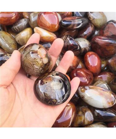 Natural Crystal Rough 1PC Natural Red Agate Stone Crystal Geode Sardonyx Gemstone Polished Palm Ore Rock Specimen Craft Decor (Color : 30-40mm Size : 1Pc) 1Pc 30-40mm - Buy Online on SooperMarket.com
