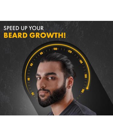 Urbangabru Beard Growth Oil Booster - 60 ml | Natural Herbs Enriched | Promotes Healthy Beard Growth - Buy Online on SooperMarket.com