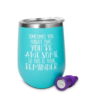 Tumbly Cheer Up Gifts for Women - Uplifting Gifts for Women -Thinking of you Gifts for Women - Inspirational Gifts for Women Encouragement Gifts for Women - Motivational Gifts for Women Sometimes You Forget