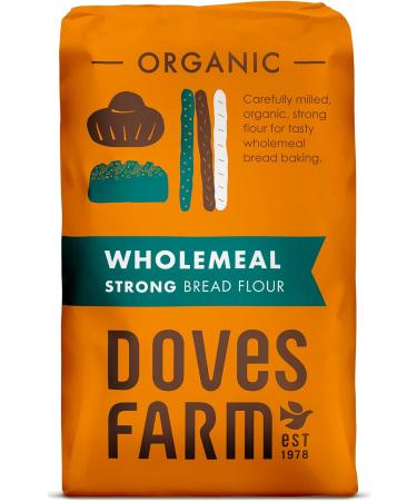 Doves Farm Organic Bread Flour Selection Pack - 1 x Organic Strong White Bread Flour 1.5kg & 1 x Organic Strong Wholemeal Bread Flour 1.5kg | by Alpine Heights - Buy Online on SooperMarket.com