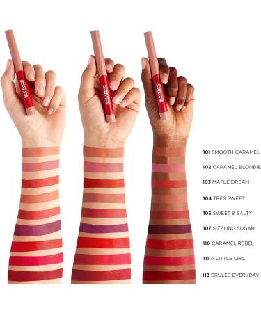 L'Oreal Paris Infallible Very Matte Lip Crayon Lipstick Smudge Proof Nude Lipstick 104 Tres Sweet 1 kg 104 Tres Sweet 1 count (Pack of 1) - Buy Online on SooperMarket.com