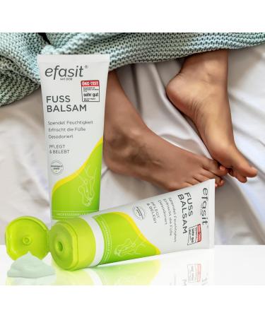 Efasit Foot Balm 75ml | Rich Moisturizer for Dry Feet with Jojoba & Rosemary Oil | Nourishing Care for Healthy Feet - Buy Online on SooperMarket.com