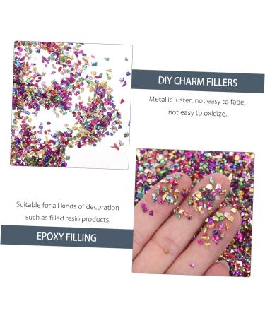 FOYTOKI 1 Glass Chip Nail Art Stone DIY Charm Fillers Manicure DIY Accessories Nail Art Rhinestones Glass Charms Filling DIY Fillers Epoxy Charms Glass Epoxy Fillers Manicure Fillers 0.5X0.3cm Colorful - Buy Online on SooperMarket.com
