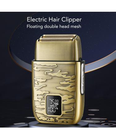 Hair Clippers for Men&Women Electric Hair Trimmer Retro Portable Efficient Dual Head Cordless Beard Trimmer for Home Travel - Buy Online on SooperMarket.com