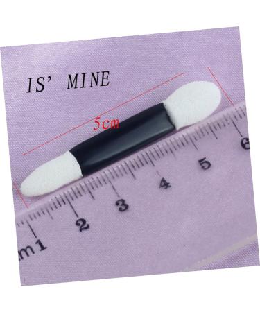 FOYTOKI 50pcs Women Eyeshadow Brush Beauty Sponge Double Sided Eyeshadow Brush Foam White Miss Oval Lipstick - Buy Online on SooperMarket.com