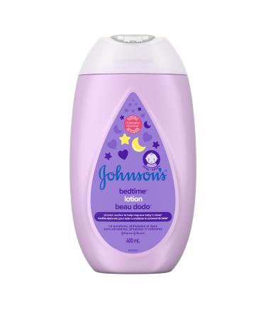 Johnson's Baby bedtime moisturizing lotion and cream for dry skin 400ml Lotion 400 ml (Pack of 1)
