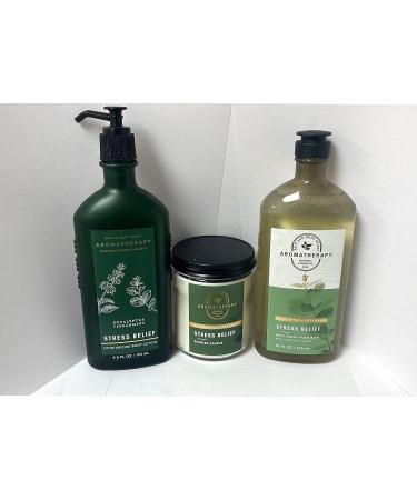 Bath & Body Works Aromatherapy Stress Relief Spa Gift Set - Eucalyptus Spearmint Bundle - Buy Online on SooperMarket.com