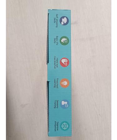 Achiyway Busy Board 4-Layers | Mermaid Montessori Toy for Ages 1-5 | Motor Skills & Self-Dressing Learning | Engaging Activity Board for Children - Buy Online on SooperMarket.com