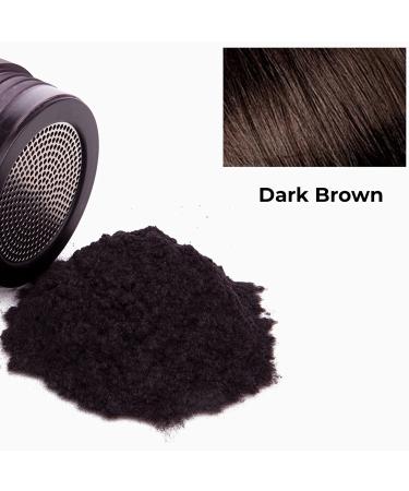 Dark Brown Hair Loss Concealer Trial Size - Cover Bald Spots Instantly - 10-Day Supply - All-Natural Fiber Formula - Buy Online on SooperMarket.com