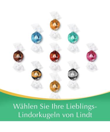Lindt Lindor Mint Chocolate Balls 1kg Bag - 80 Count - Perfect Chocolate Gift - Buy Online on SooperMarket.com