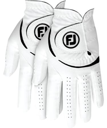 FootJoy Men's Weathersof Golf Gloves 2-Pack - Medium/Large White | Best International Shipping - Buy Online on SooperMarket.com