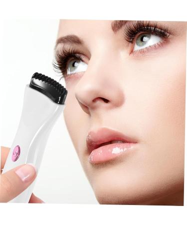 HAPINARY Eyelash Curler Eyelash Brush Eyelash Clips Eyelash Beauty Tool Electric Eyelash Curling Tool Heated Lash Curler Eyelash Heating Curler White Makeup Tools Miss Make up Abs - Buy Online on SooperMarket.com