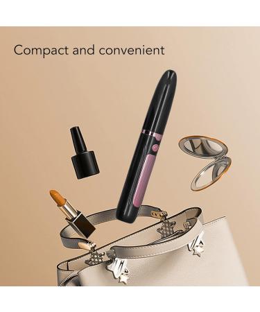 USB Rechargeable Heated Eyelash Curler Gentle and Effective Curling 4 Temperature Levels Portable with Safety Auto Power Off Compatible with Various Charging Devices - Buy Online on SooperMarket.com