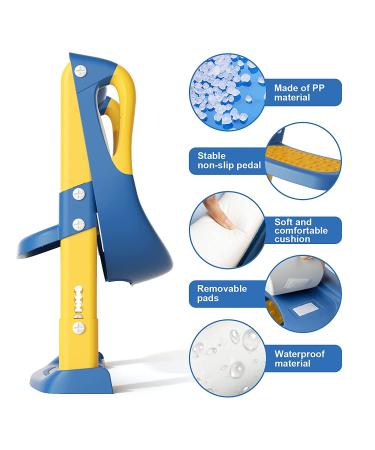 Potty Training Seat with Step Stool Ladder | Kids Toilet Trainer for Boys and Girls - Blue - Buy Online on SooperMarket.com