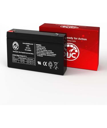 AJC Battery for Power Rite PRB67 | 6V 7Ah Emergency Light Battery - Fast International Shipping - Buy Online on SooperMarket.com