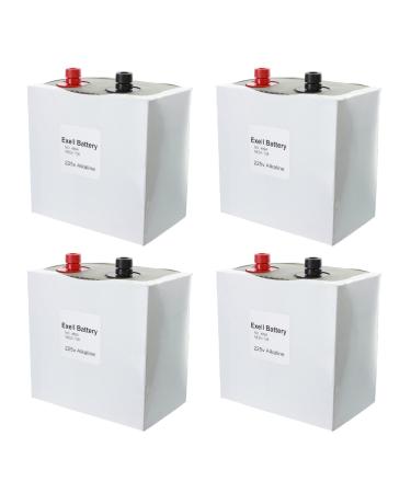 4pc Exell 489A Alkaline 225V Battery NEDA 728 Non Rechargeable