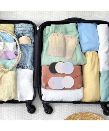 LOPHE Reusable Makeup Remover Pads 24 Pcs | Eco-Friendly & Washable Velvet Pads | Mesh Laundry Bag | Face Cleaning Puff | Gift for Women - Buy Online on SooperMarket.com