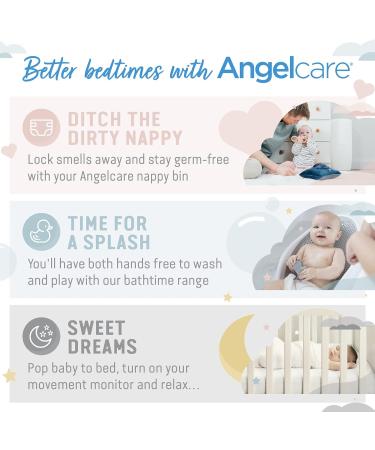 Angelcare AC327 Baby Monitor with Camera, Night Vision & Temperature Sensor Pad - Buy Online on SooperMarket.com