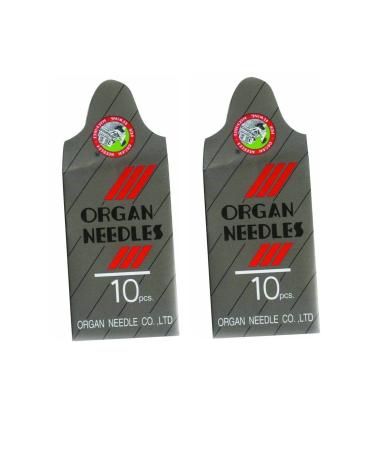 Brother SAEMB 20-Piece 75/11 and 90/14 Machine Embroidery Needles 15x1ST With BONUS Needle Threader