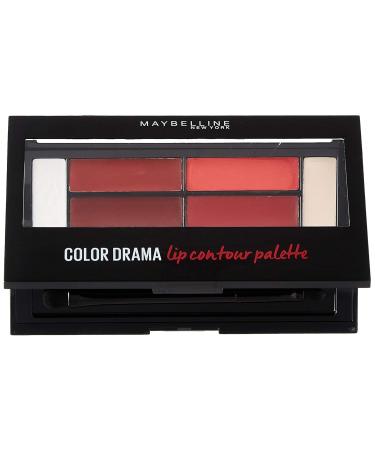 Maybelline New York Lip Palette - Color Sensational Lip Contour Palette Crimson Vixen | International Shipping Available - Buy Online on SooperMarket.com