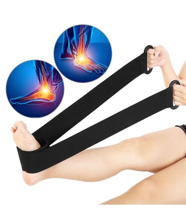 Buy Stretching Exercise Strap for Foot Drop & Ankle Training - 3.3ft Resistance Bands for Strength & Flexibility - Buy Online on SooperMarket.com