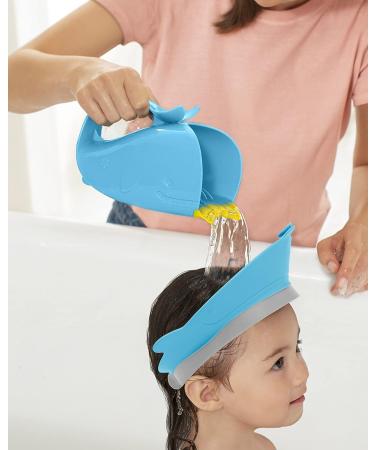 Skip Hop Moby Bath Visor for Kids - Blue | Baby Shower Cap Shield - Buy Online on SooperMarket.com