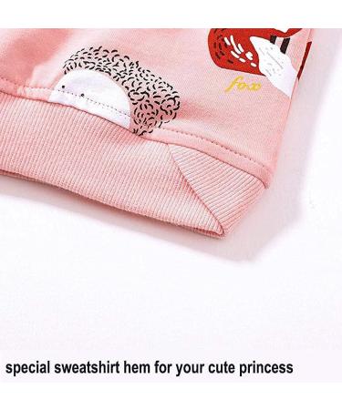 Girls Cotton Sweatshirt | Casual Long Sleeve Jumper for Toddlers | Ages 1-12 - Buy Online on SooperMarket.com