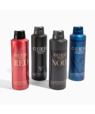 Guess Guess Seductive Homme Blue Men Body Spray 6 Ounce (Pack of 2) Oriental Woody 7.64 Fl Oz (Pack of 2) - Buy Online on SooperMarket.com