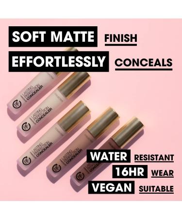 Collection Cosmetics Lasting Perfection Concealer in Cashew - 16-Hour Wear & Long-Lasting Formula - Buy Online on SooperMarket.com