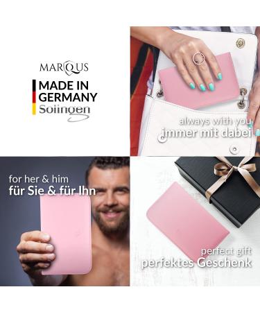Buy Solingen Manik r Set 12 - Premium Nail Set for Men & Women | Complete Manicure & Pedicure Kit in Pink Synthetic Leather Etui - International Shipping - Buy Online on SooperMarket.com