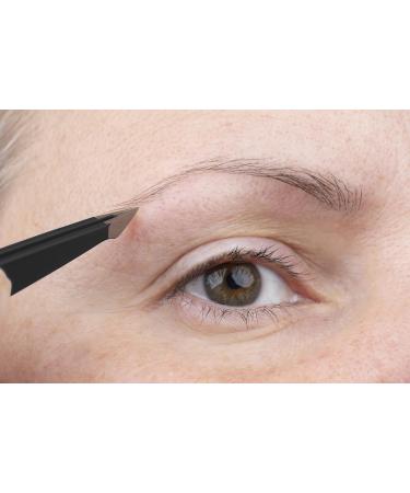 Faude Combination Tweezers | Pointed & Eyebrow Tweezers for Splinters & Ingrown Hairs - Black - Buy Online on SooperMarket.com