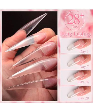 Saviland Clear Acrylic Nail Kit - Professional 4oz Acrylic Powder & 5oz Liquid Set with Nail Dehydrator - Perfect for Acrylic Nails - Buy Online on SooperMarket.com