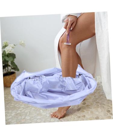 Leg Shaving Cape & Beard Trimming Apron - Foldable Grooming Cloth for Men | Premium Polyester Body Bib - Buy Online on SooperMarket.com