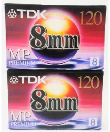 TDK P6-120MP video Tape (2-Pack) (Discontinued by Manufacturer)