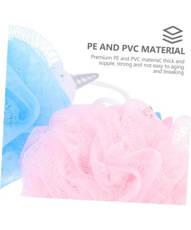 Shop Cabilock Unicorn Bath Ball Toys - 2Pcs Exfoliating Mesh Scrubbers for Kids | Perfect for Spa & Shower - Buy Online on SooperMarket.com