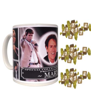 Cliff Richard Personalised Icon Gift Mug with Sweets